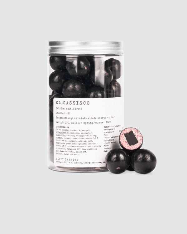 El Cassisco in the group Chocolate coated liquorice at Haupt Lakrits AB (100170018)