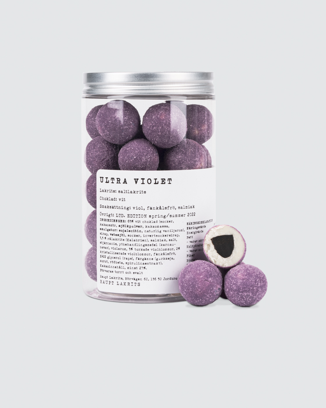 Ultra Violet in the group Chocolate coated liquorice at Haupt Lakrits AB (100170019)