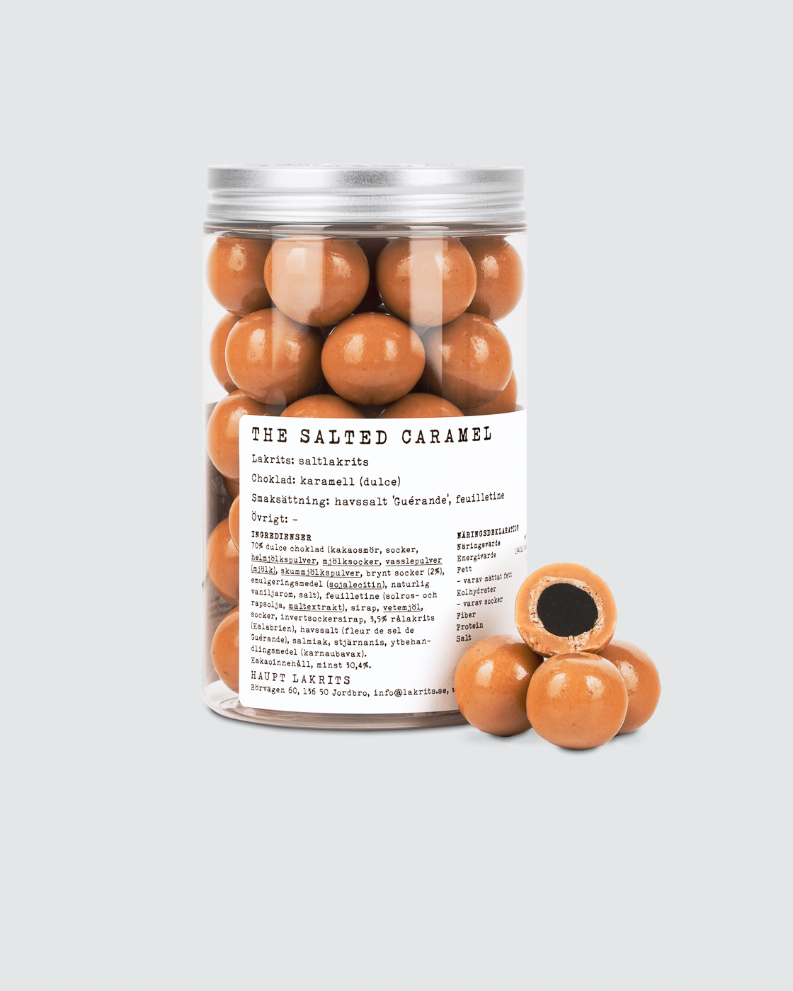 The Salted Caramel in the group Chocolate coated liquorice at Haupt Lakrits AB (100170080)
