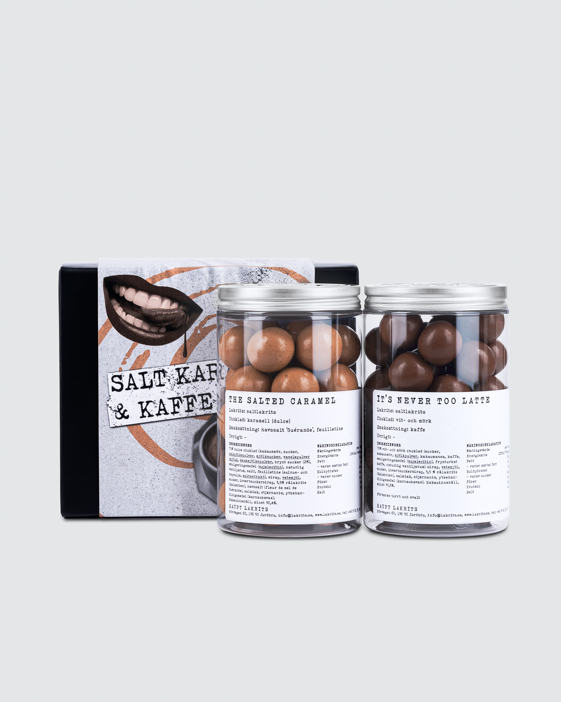 Salt Karamell & Kaffe Latte in the group Salty liquorice at Haupt Lakrits AB (100170092)