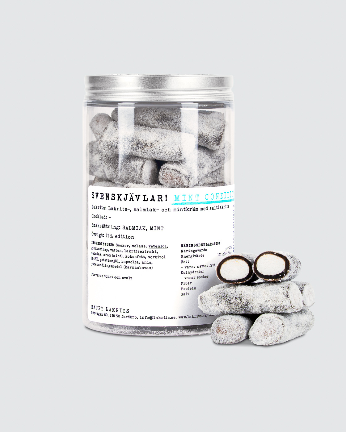 Svenskjävlar! Mint Condition in the group Salty liquorice at Haupt Lakrits AB (100170113)