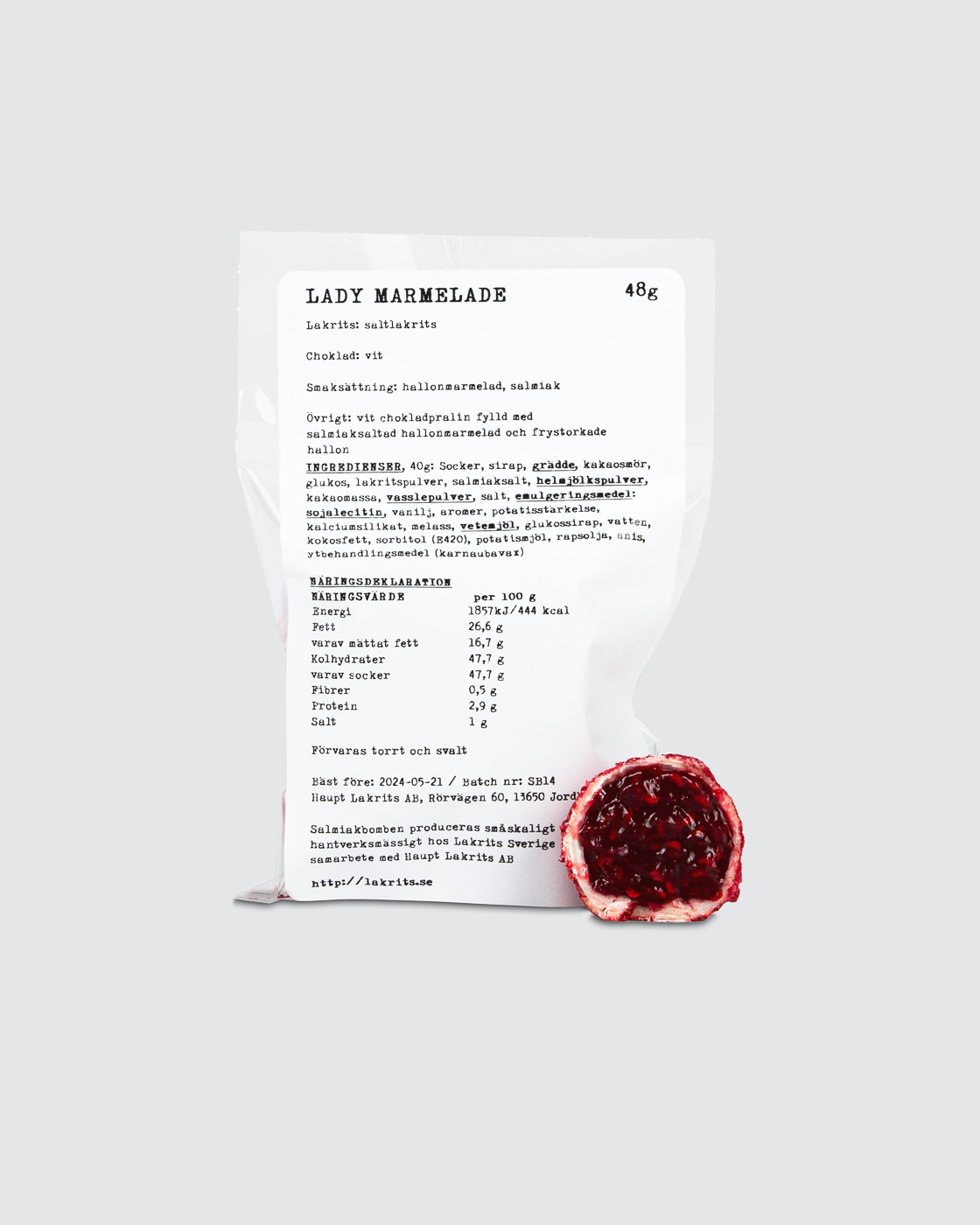 Lady Marmelade 4-pack in the group Salty liquorice at Haupt Lakrits AB (100170120)