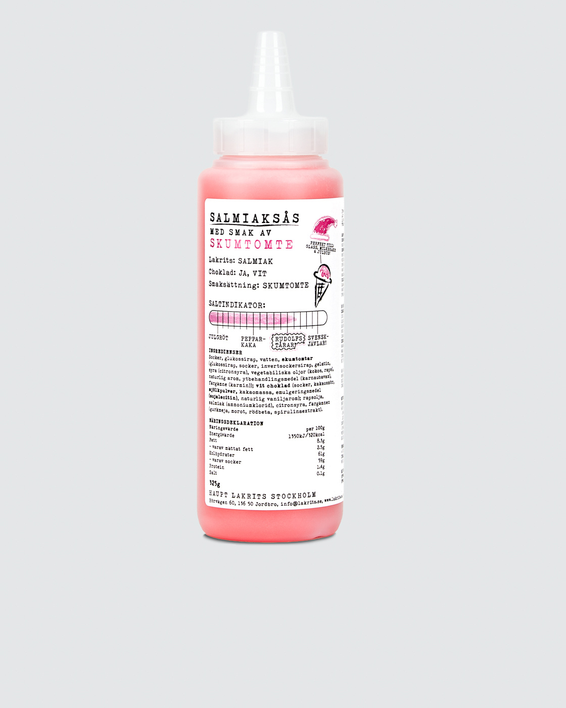 Salmiaksås Skumtomte in the group Christmas at Haupt Lakrits AB (100170216)