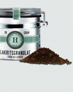 Liquorice granules from Calabria