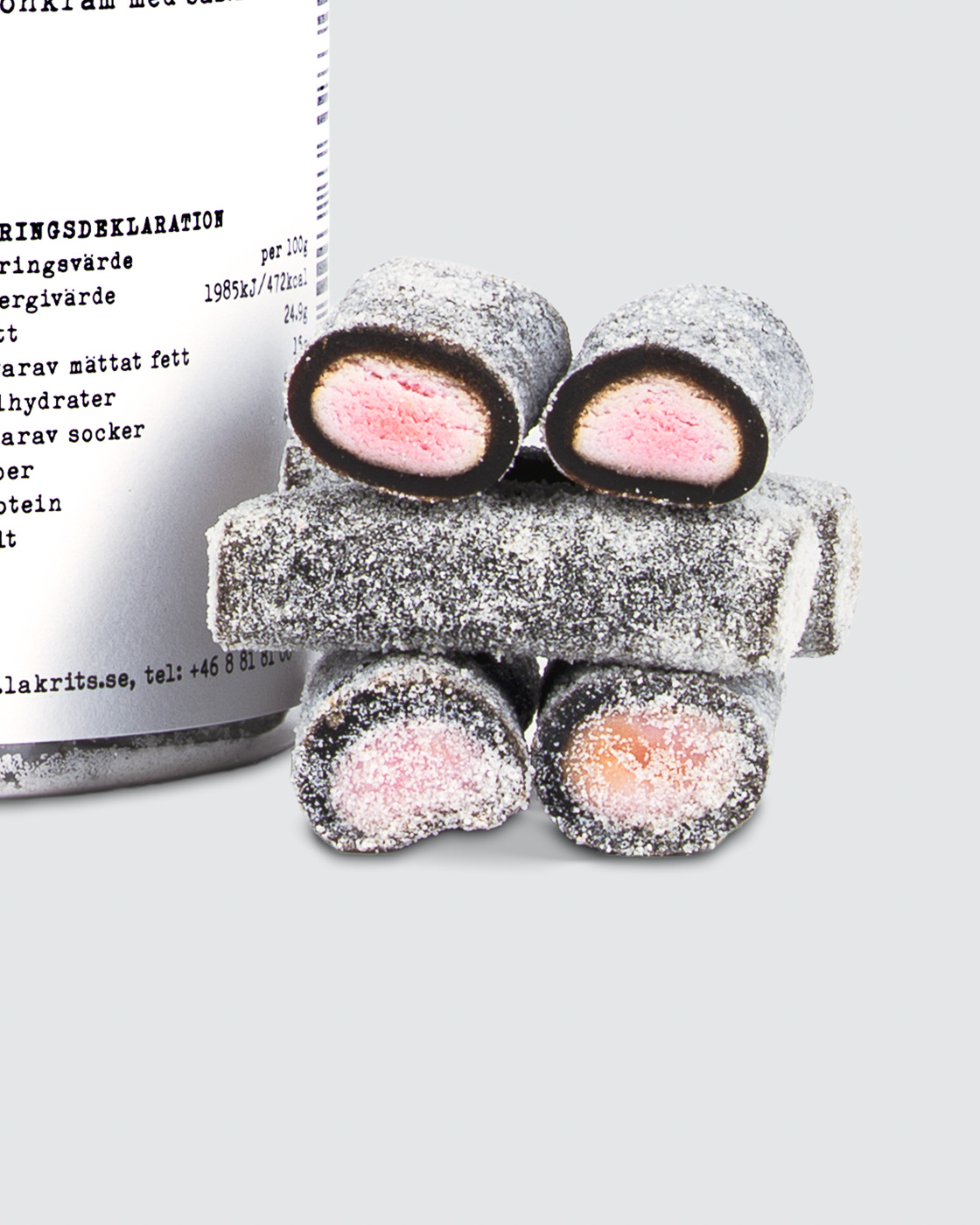 Svenskjävlar! Hallon in the group Salty liquorice at Haupt Lakrits AB (100170116)