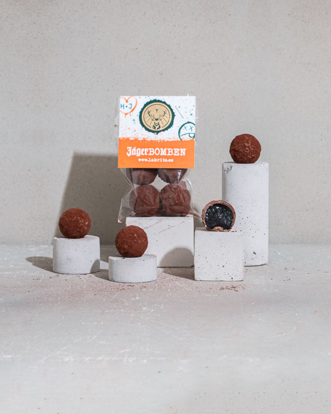 Jägerbomben in the group Chocolate coated liquorice at Haupt Lakrits AB (100170141)