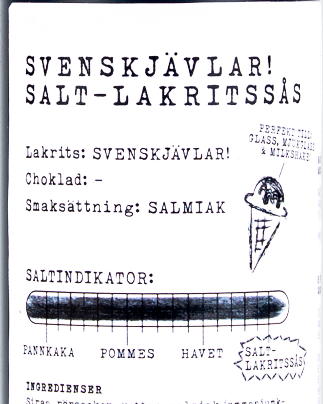 Svenskjävlar! Salty Liquorice Sauce in the group Salty liquorice at Haupt Lakrits AB (100170190)