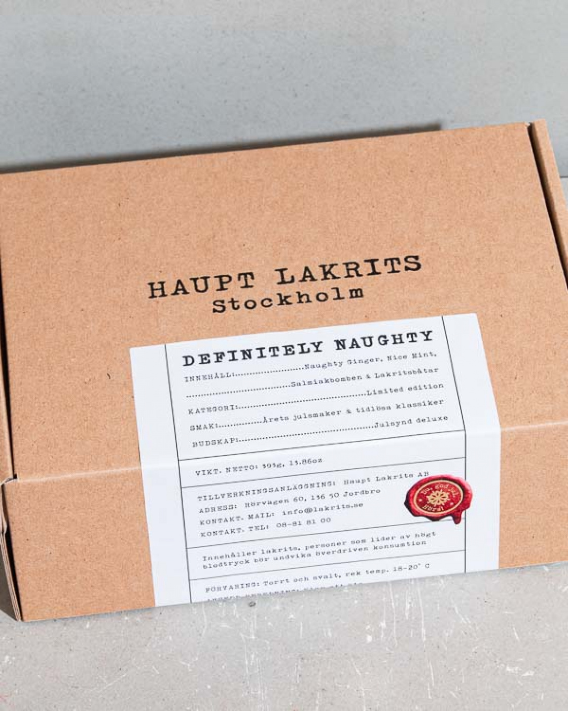 Definitely Naughty in the group Christmas at Haupt Lakrits AB (100170205)
