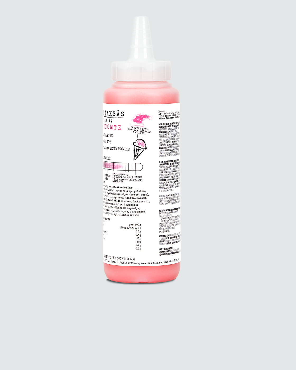 Salmiaksås Skumtomte in the group Christmas at Haupt Lakrits AB (100170216)