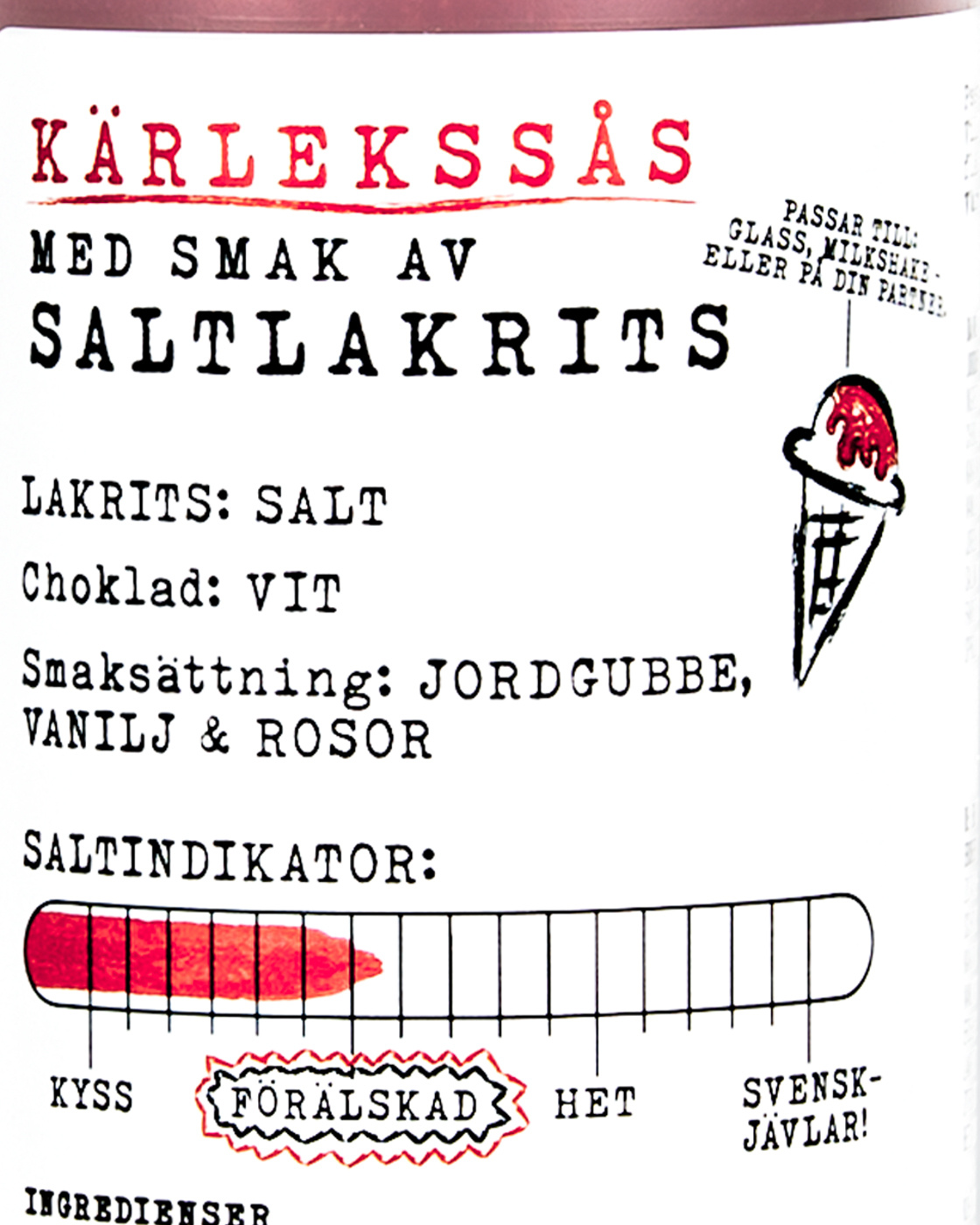 Love Sauce in the group Valentine’s Day at Haupt Lakrits AB (100170220)