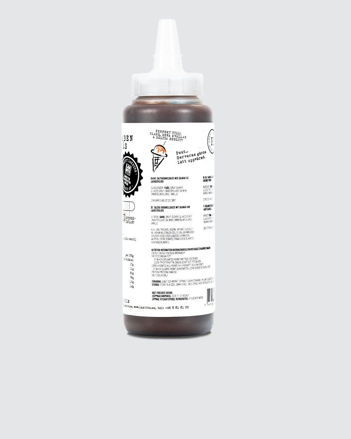 Salmiakbomben Salt Caramel Sauce in the group / at Haupt Lakrits AB (100170233)