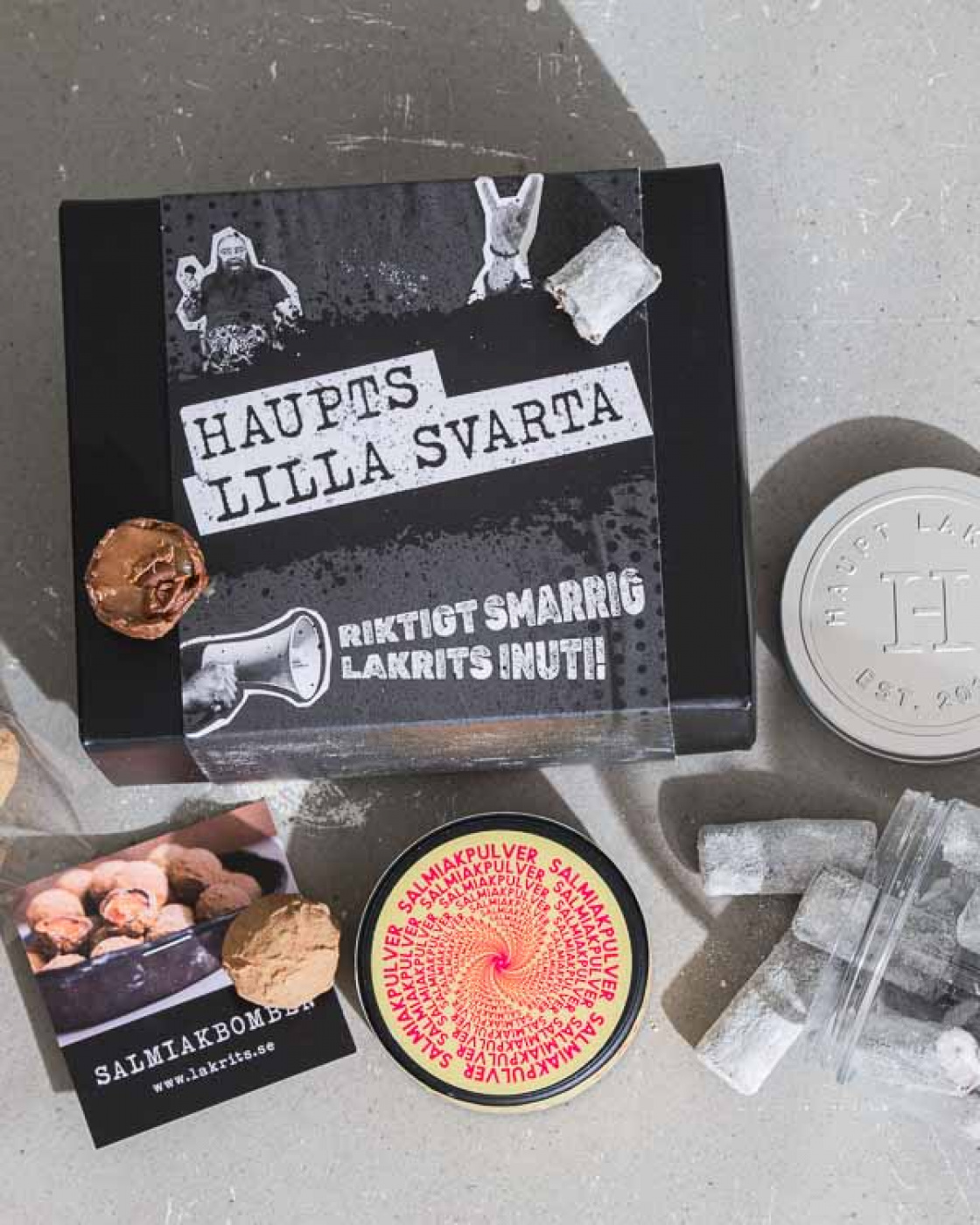 Haupts lilla svarta in the group Salty liquorice at Haupt Lakrits AB (170099)